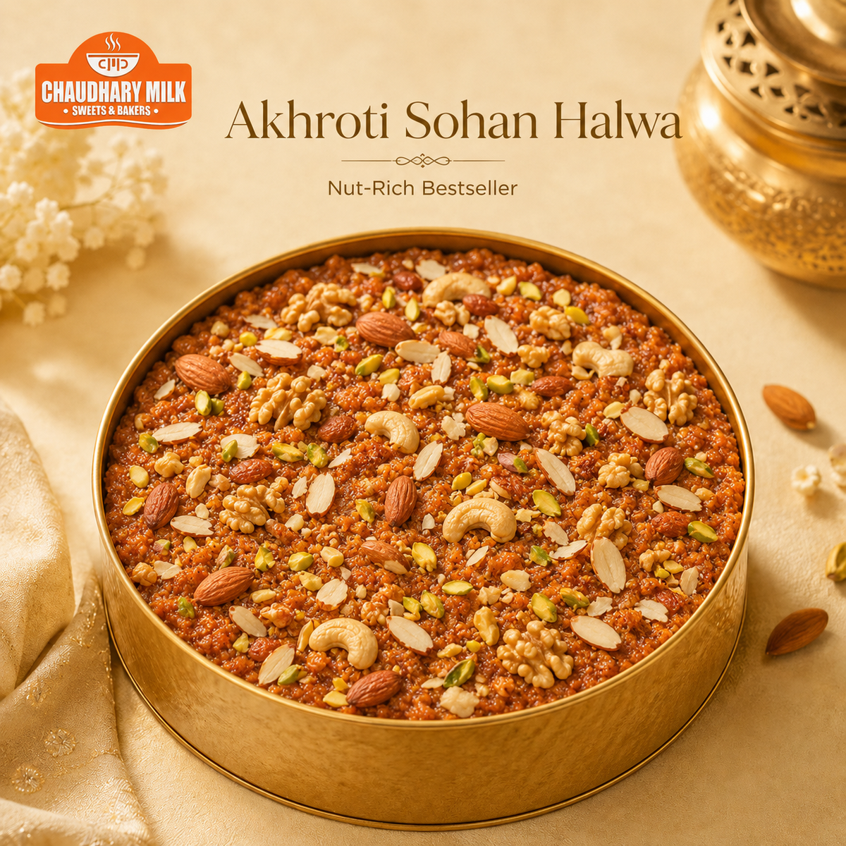 Akhroti Sohan Halwa
