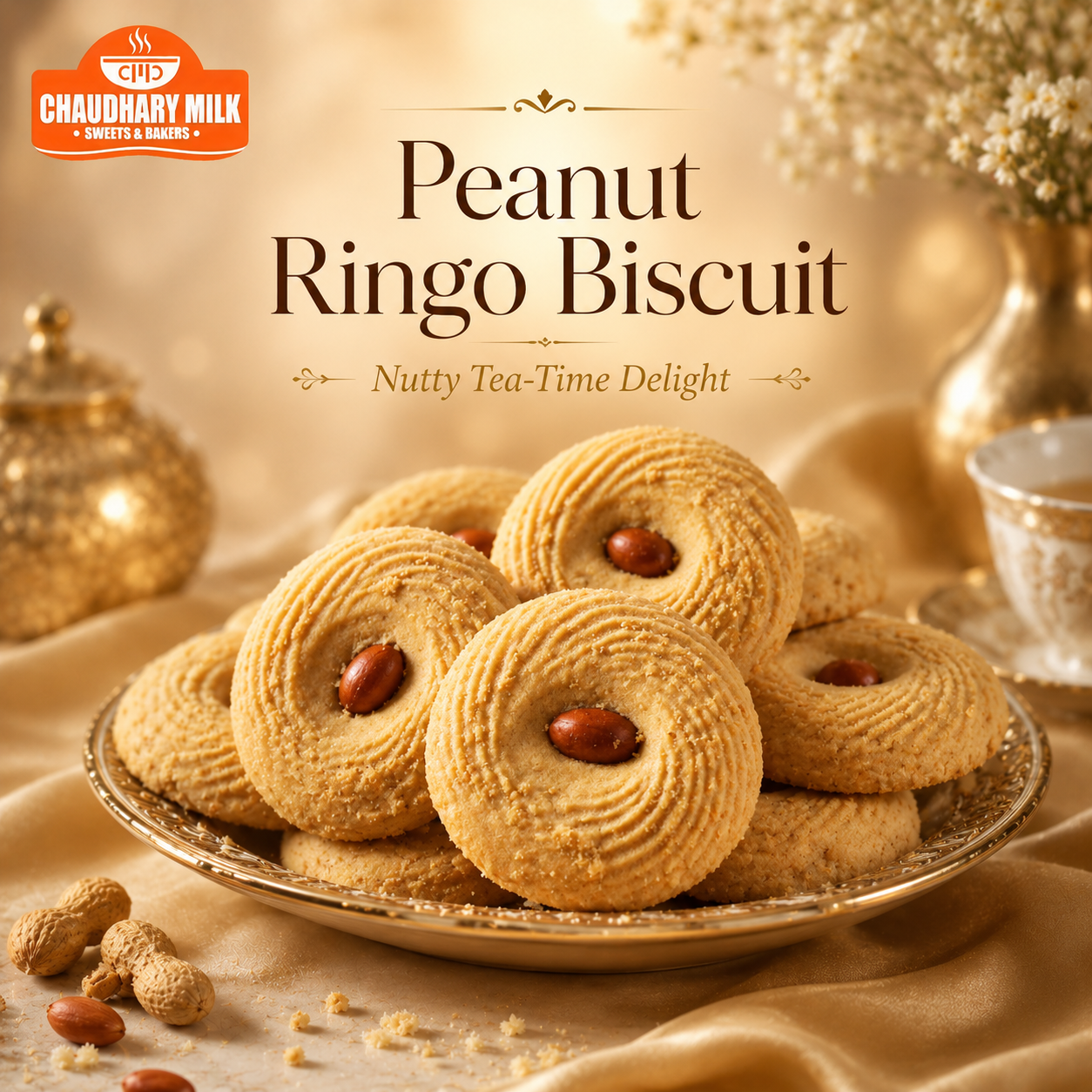 Peanut Ringo Biscuit