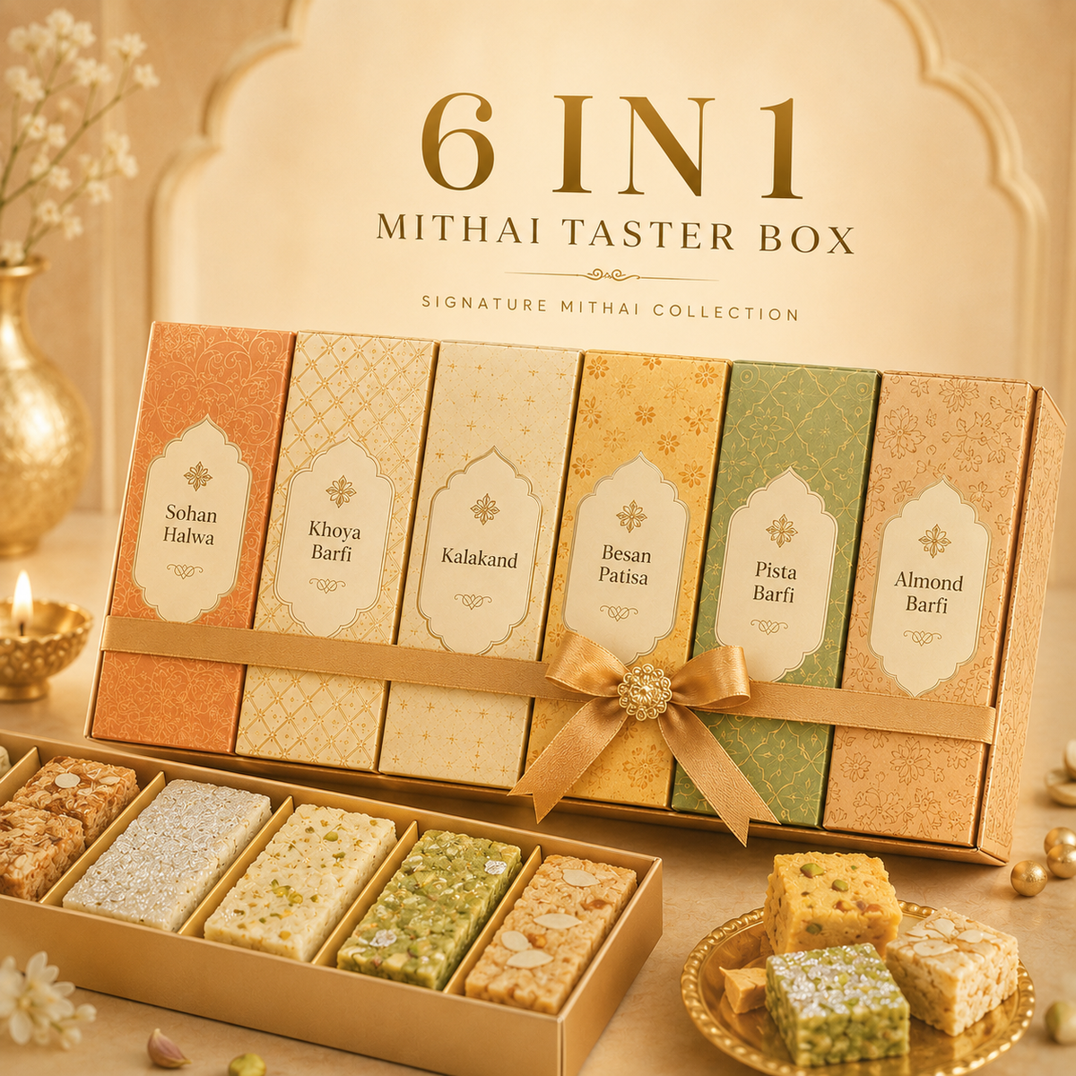 6 Flavors | One Premium Box